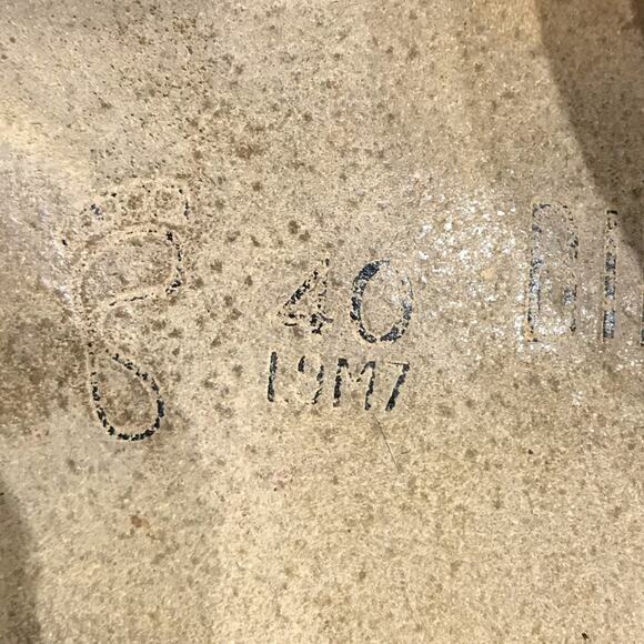 Vintage Birkenstock Milano Caramel Ginger Brown Double Heel Strap Sandals 40 - Picture 3 of 16